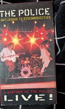 Police Outlandos To Synchroxicities Live Movie VHS